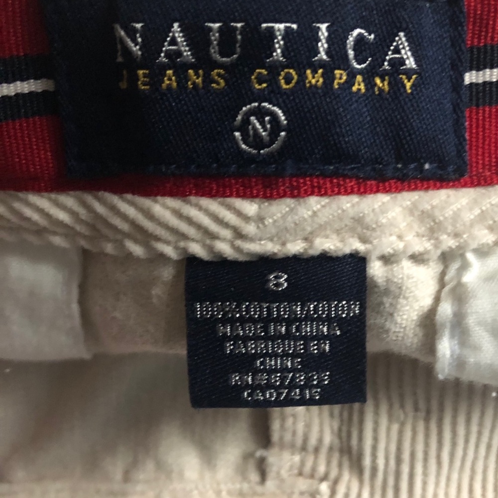 Nautica Corduroy Skirt (100% Cotton) - Picture 5 of 7